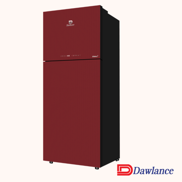 91999 Avante+ IoT Silky Red Double Door Refrigerator